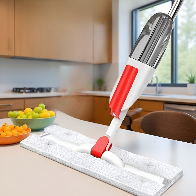 Mopa con panel grande cubriendo más área de limpieza