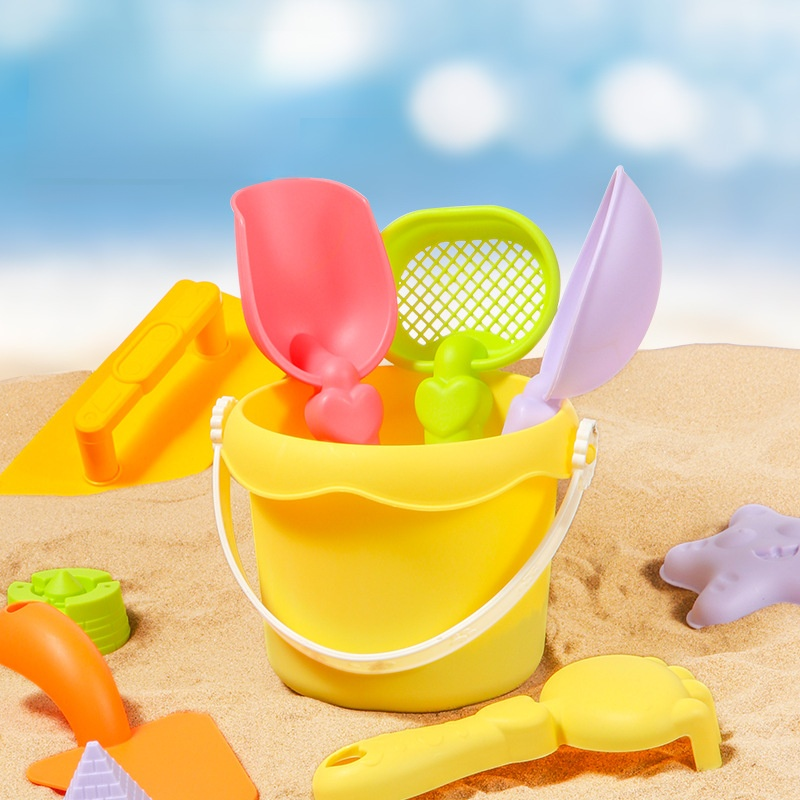 Beach Sand Play Tools Set with Bucket and Shovel
