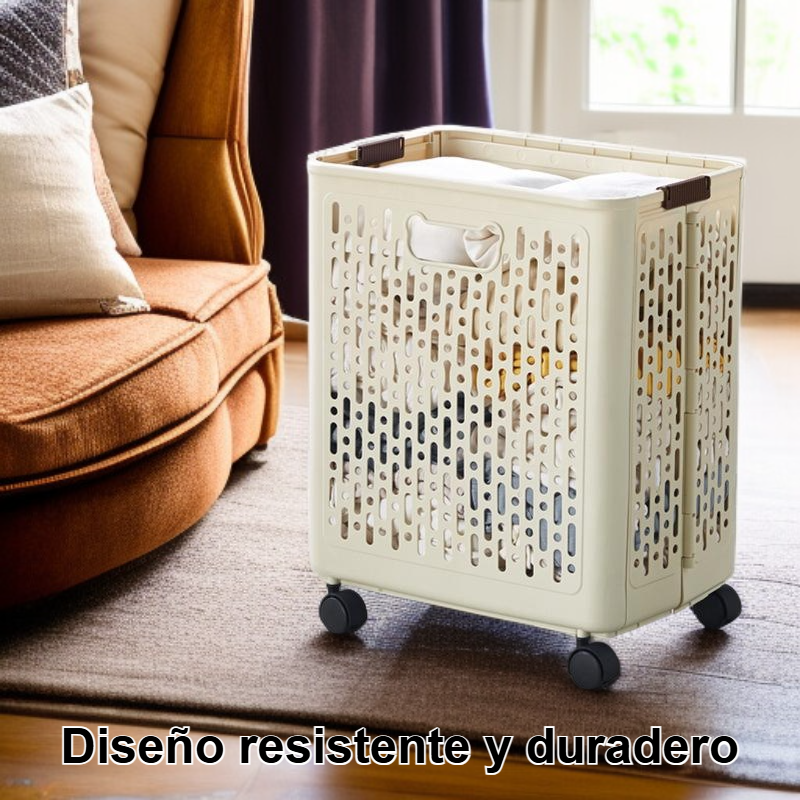 Cesta de ropa sucia doméstica de gran capacidad