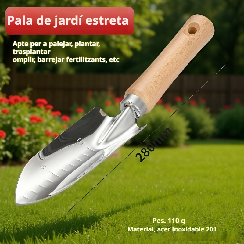 Conjunt de 3 eines de jardineria per plantar flors a casa