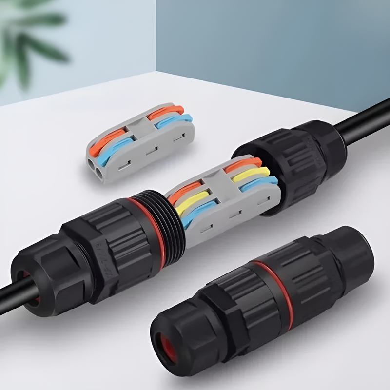 防水埋設冷間圧着ケーブル端子