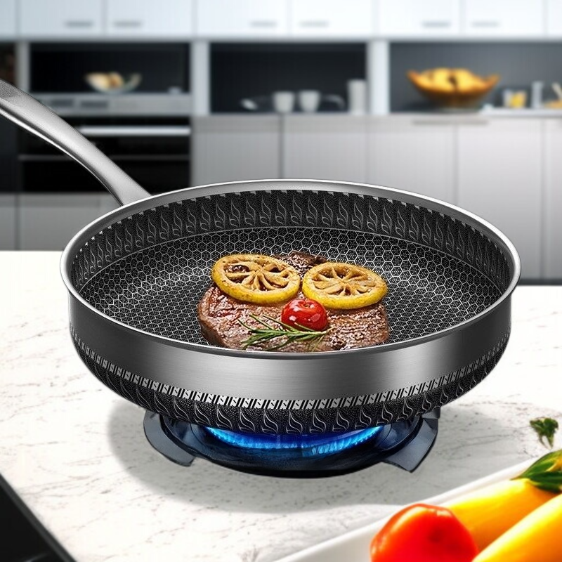 가정용 논스틱 후라이팬 양면 프라이팬 가스레인지 적용 부침개 오믈렛 프라이팬