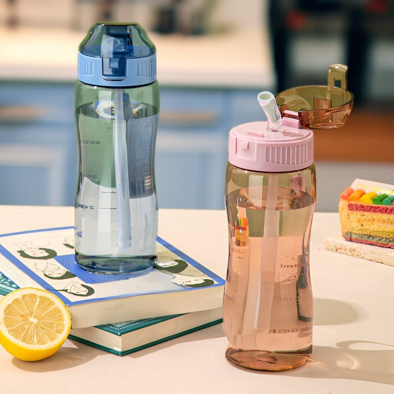 Durable High-temperature Resistant Visual Water Cup for Students and Adults