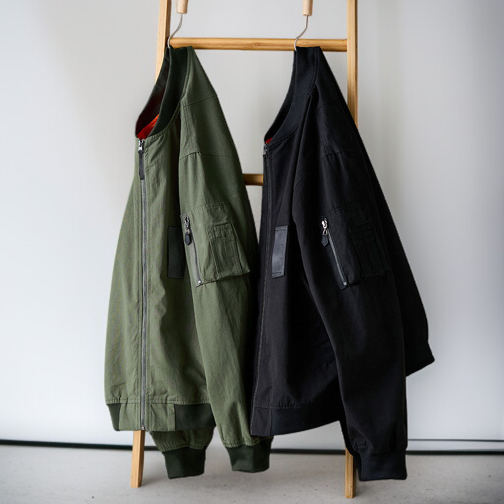 트렌디한 아메리칸 파일럿 재킷 앞면