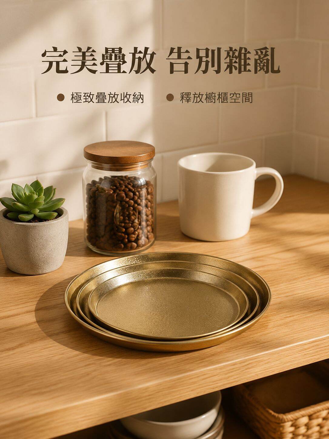 圓形不鏽鋼托盤