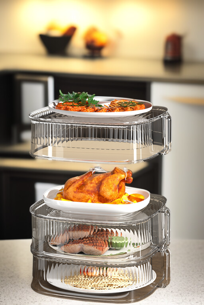 Przezroczysta pokrywka na żywność – zero waste