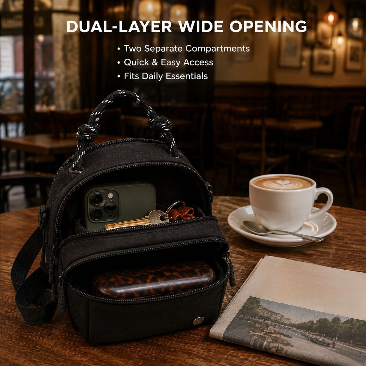 Mini Japanese Style Shell Crossbody Bag