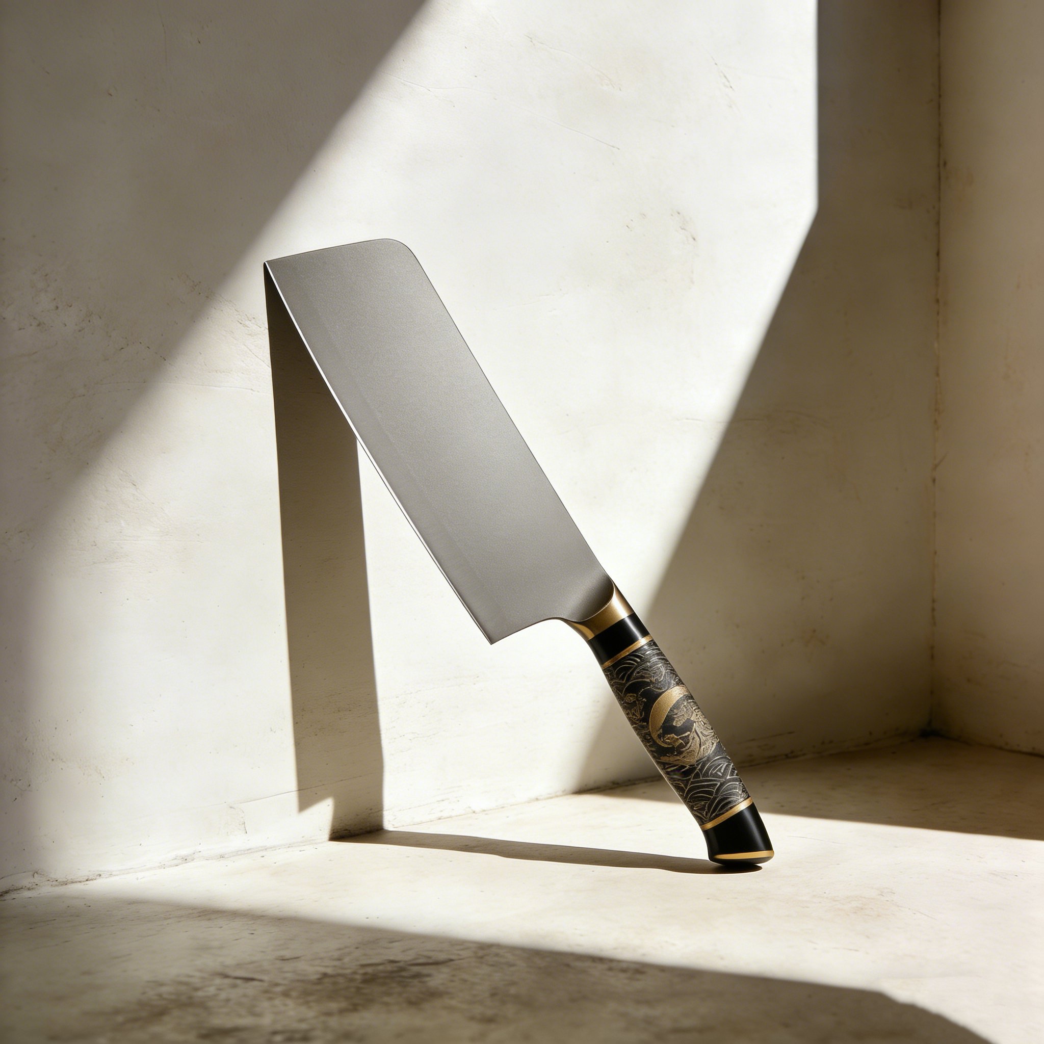 プロ仕様シェフナイフの全体写真