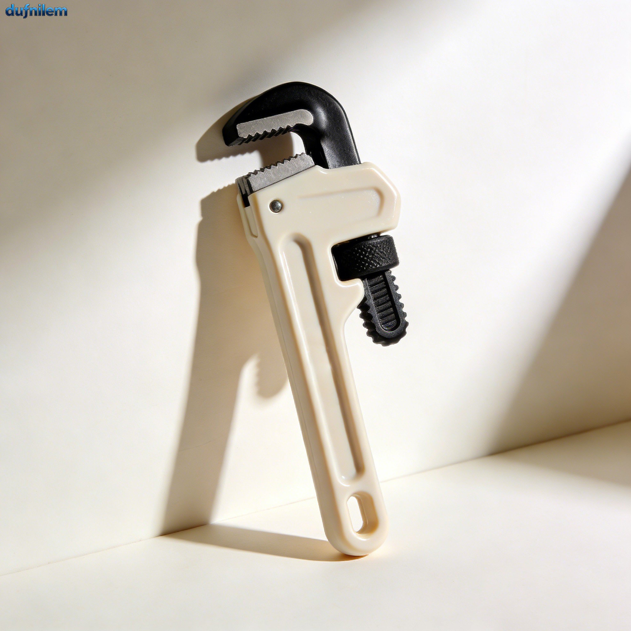 Adjustable pipe wrench for plumbing repairs