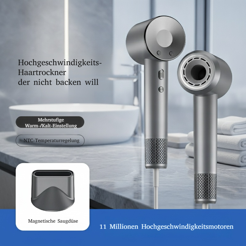 Leistungsstarker Hochgeschwindigkeits-Haartrockner für den Heimgebrauch