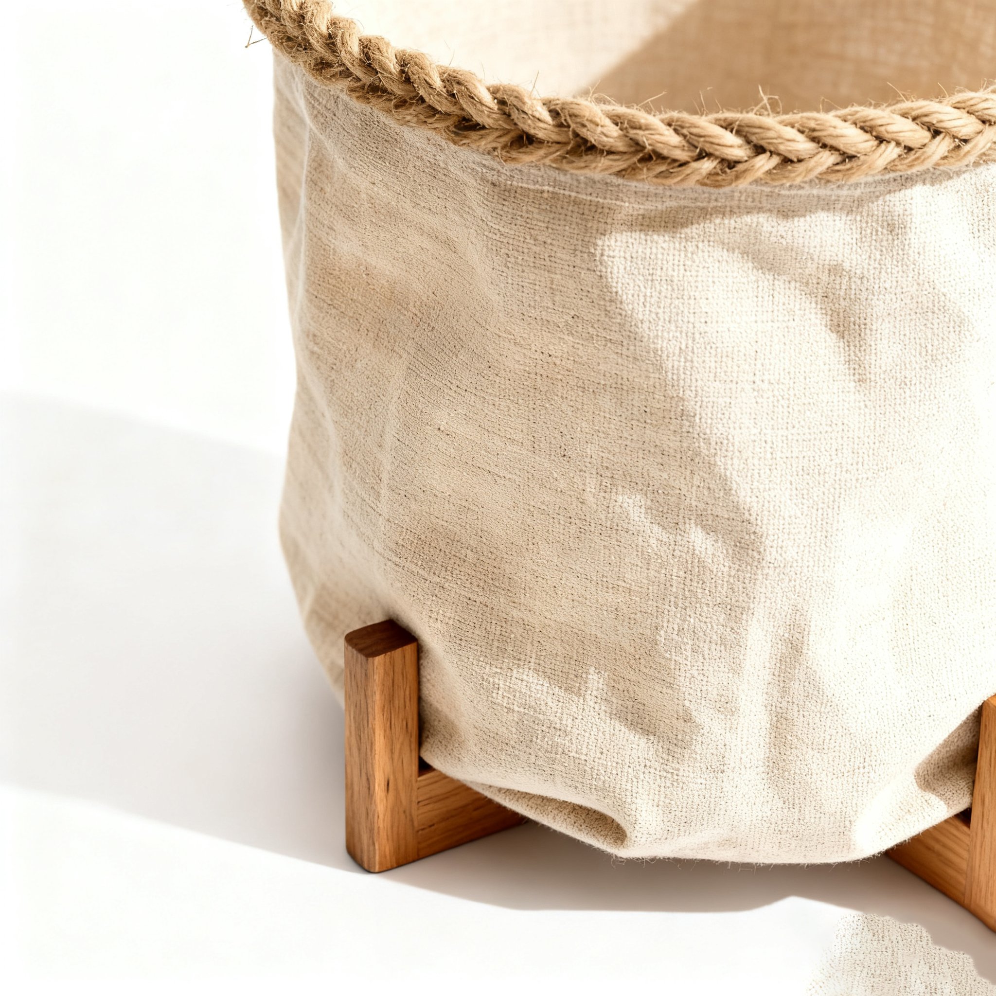 折りたたみ式ランドリーバスケットの全体画像