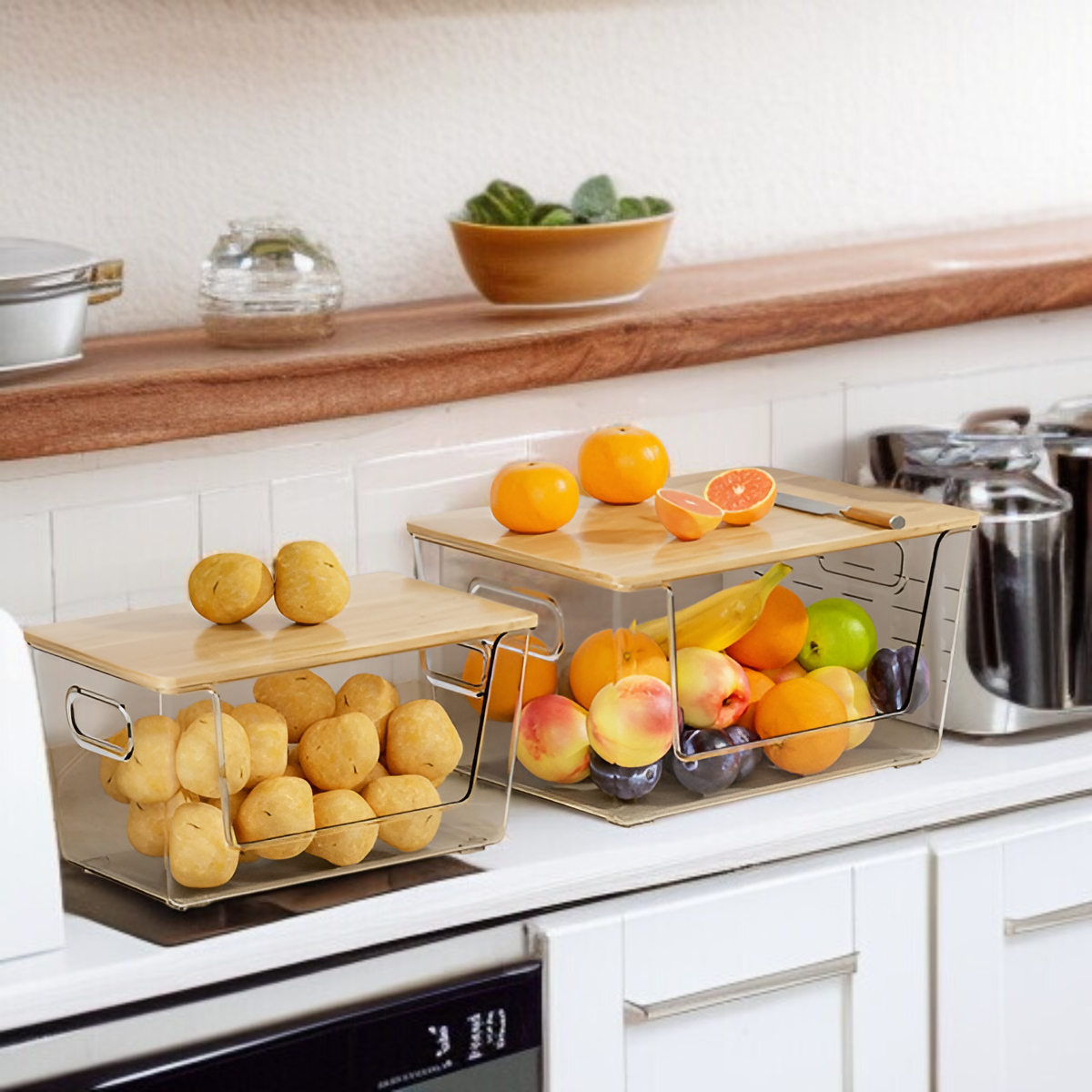 멀티 데스크 라지 수납함 전체 모습