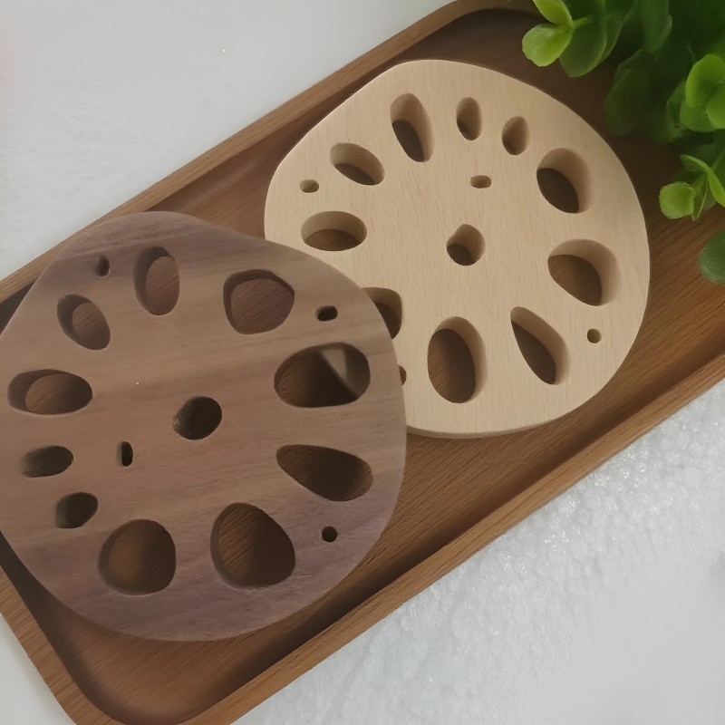 Creative Solid Wood Mug Coasters Anti-scalding Insulation Table Mat