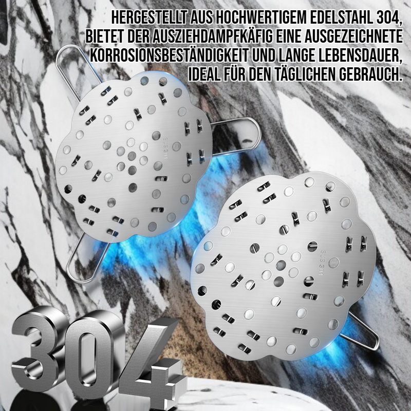 Ausziehdampfkäfig aus Edelstahl 304