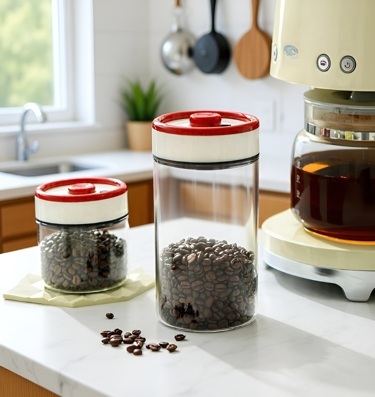 Contenedor de café resistente a la humedad
