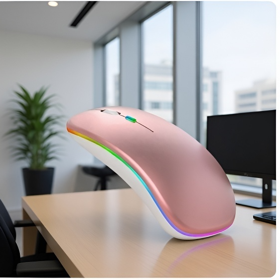 Quiet operation wireless mouse for office use