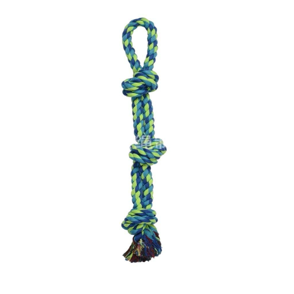 Durable Cotton Rope Toy for Large Dogs, Tug-of-War Chew Knot