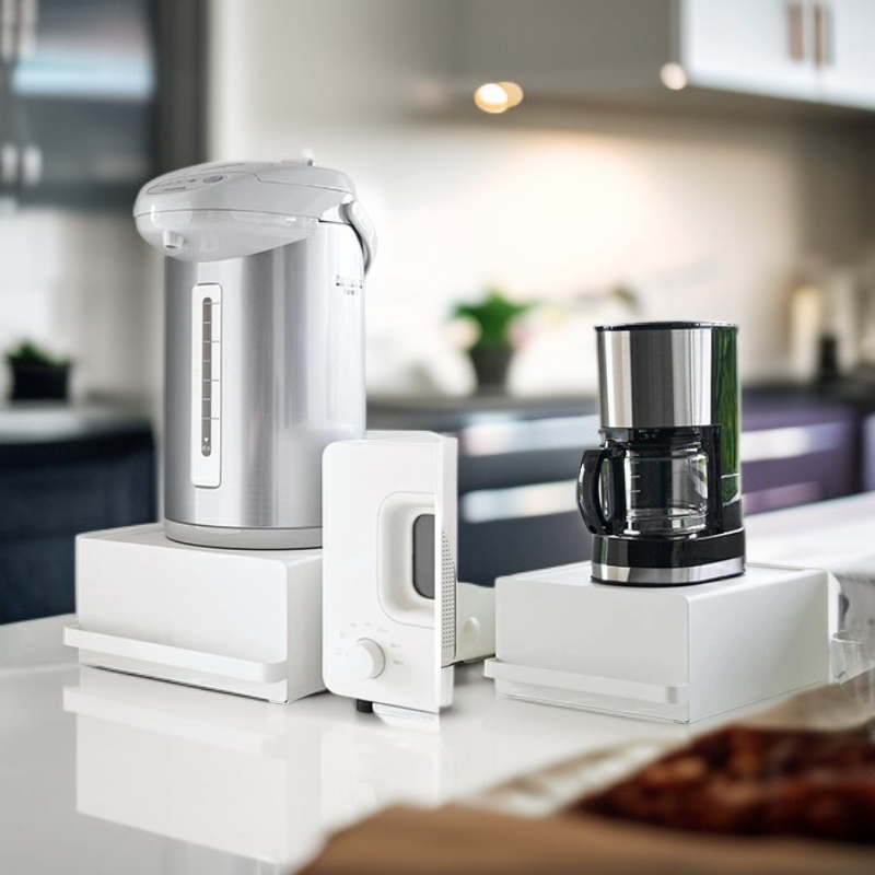 주방 커피머신 디스플레이 선반