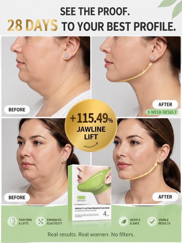 [No injections, no pills]  V-face lifting band