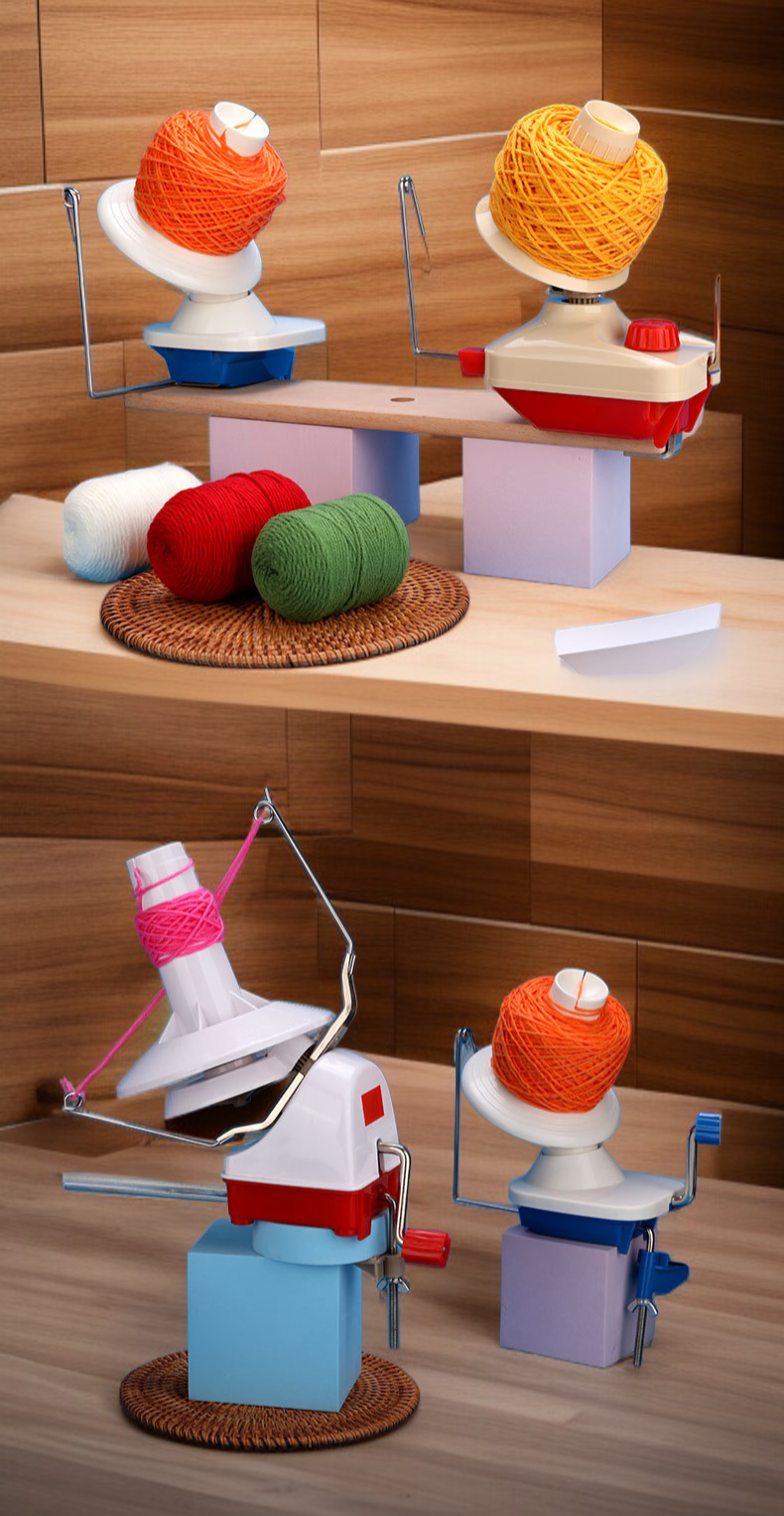 실타래를 감는 권선기 볼