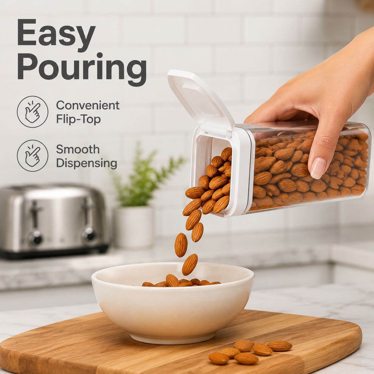 Large Capacity Sealed Grain Tank Whole Grain Moisture-Proof Fresh-Keeping Jar