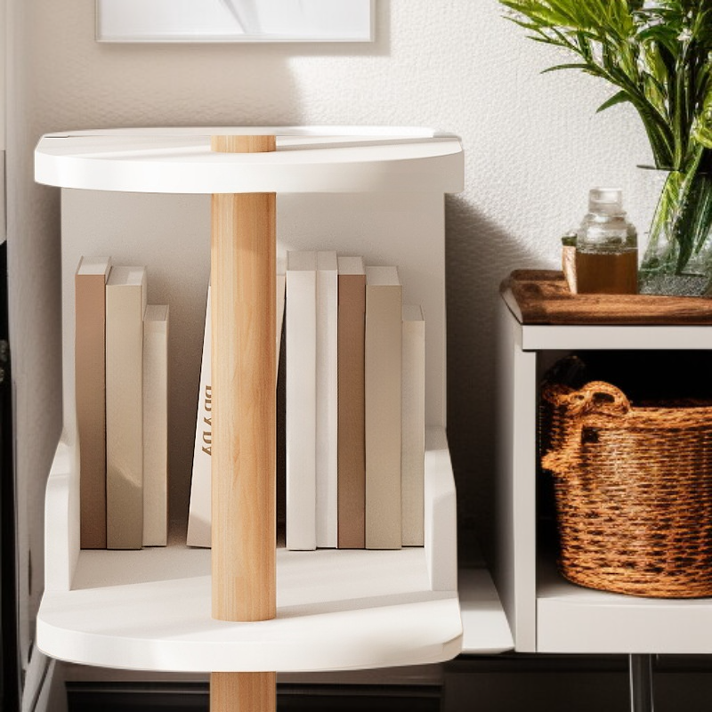 침대 옆 테이블 소파 사이드 테이블 틈새 수납 진열 선반 소형 책장 수납장