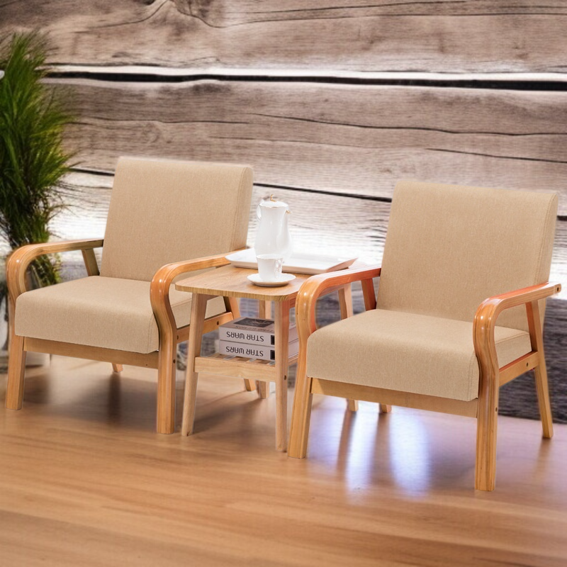 Sofa small apartment single sofa chair simple bedroom mini sofa double living room simple rental hou