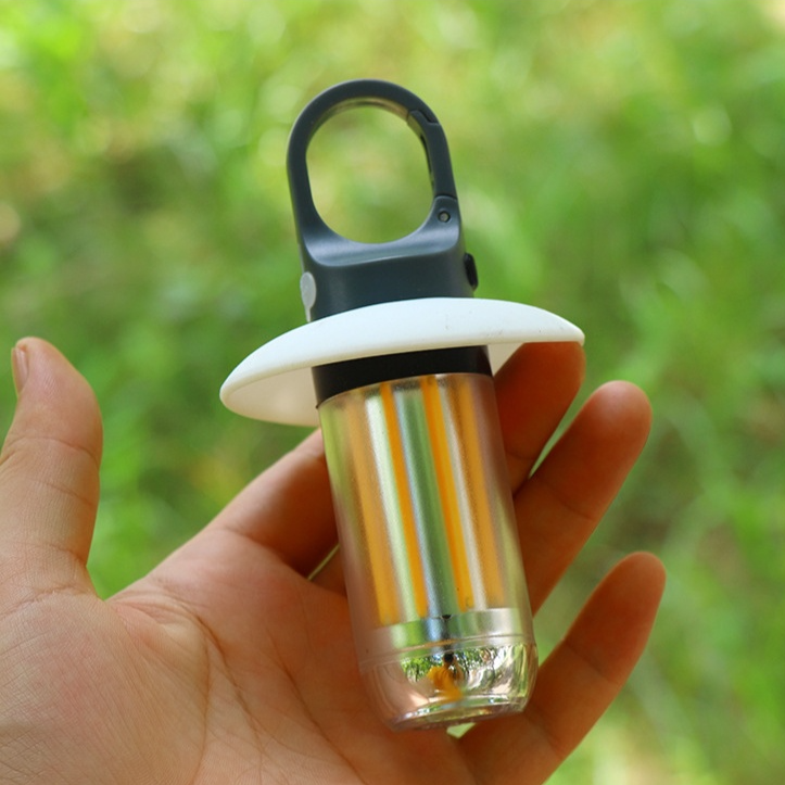 Mini portable multifunctional camping light