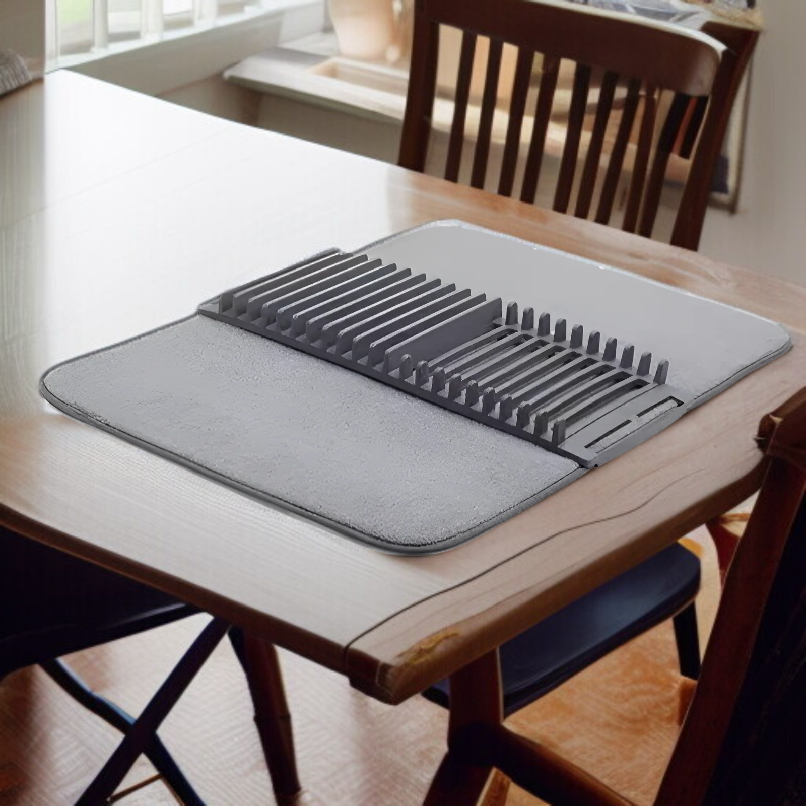 モダンなキッチンに設置された多機能ラック