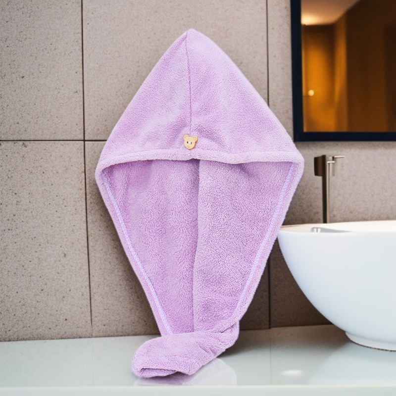 منشفة شعر فائقة الامتصاص