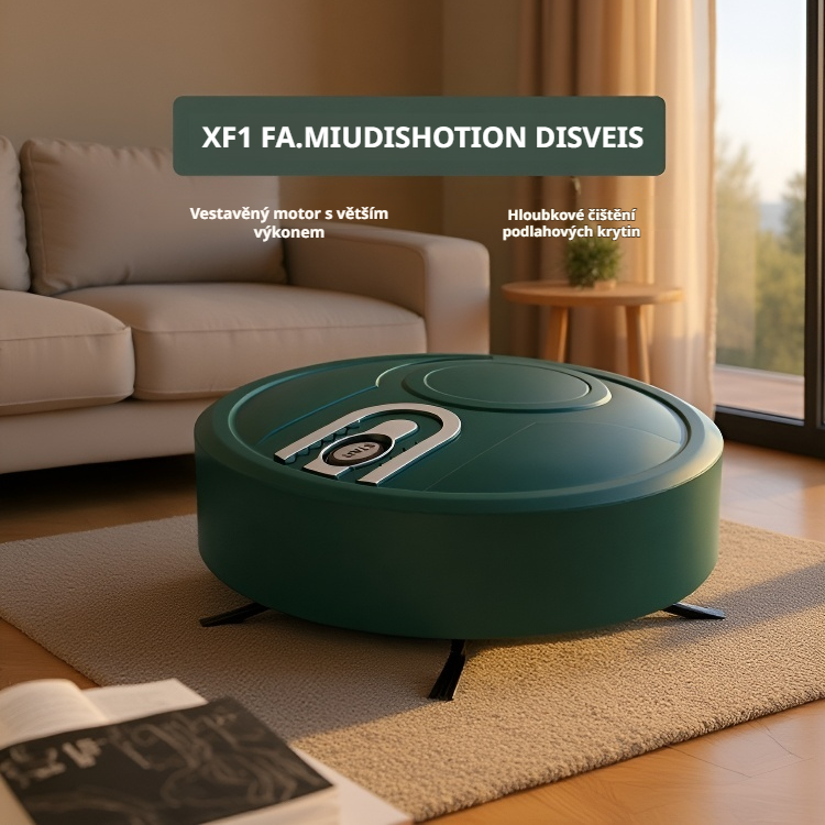 Chytrý robotický vysavač 