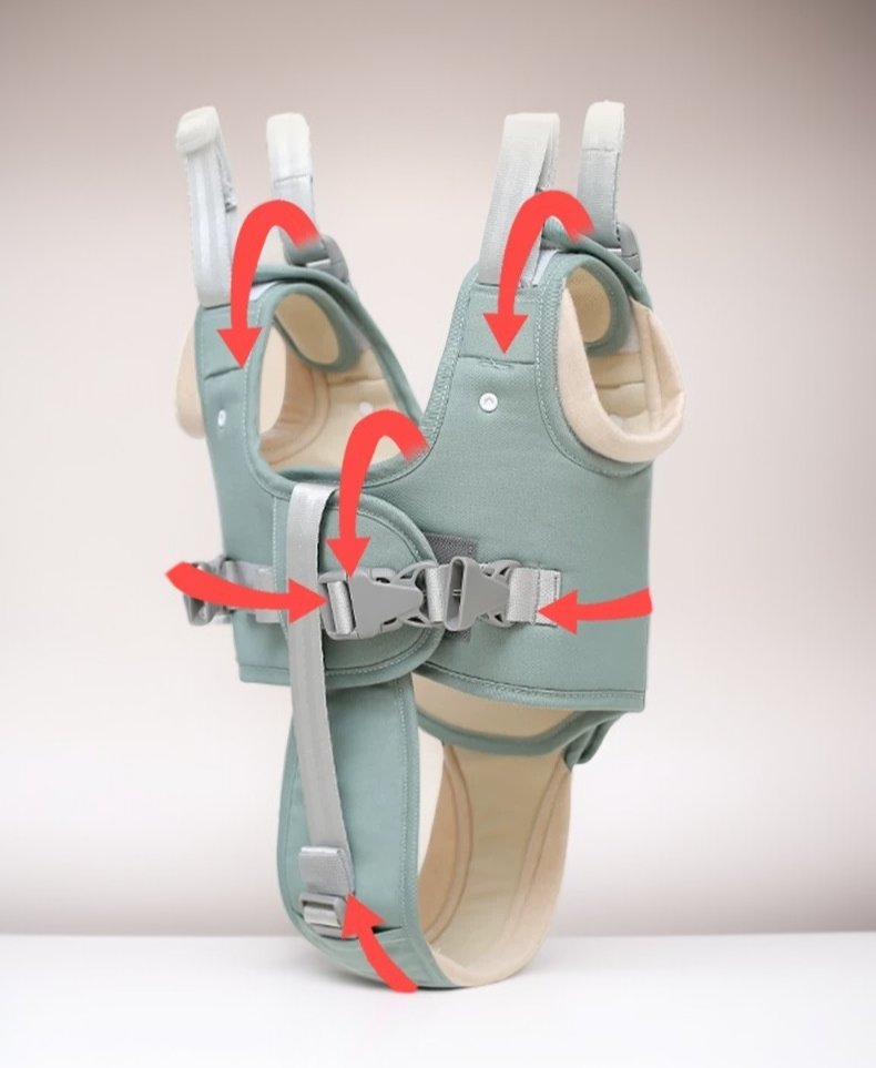 快適素材のベビーウォーキングハーネス