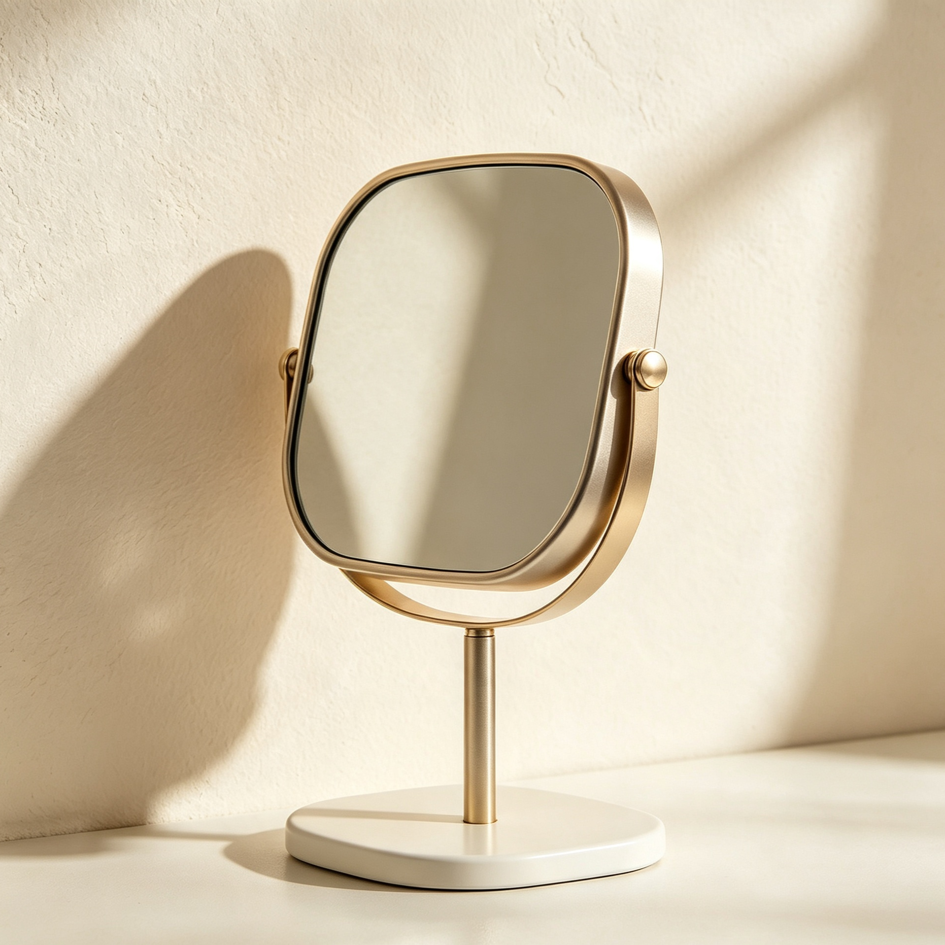 Tabletop makeup mirrors (2 pieces)