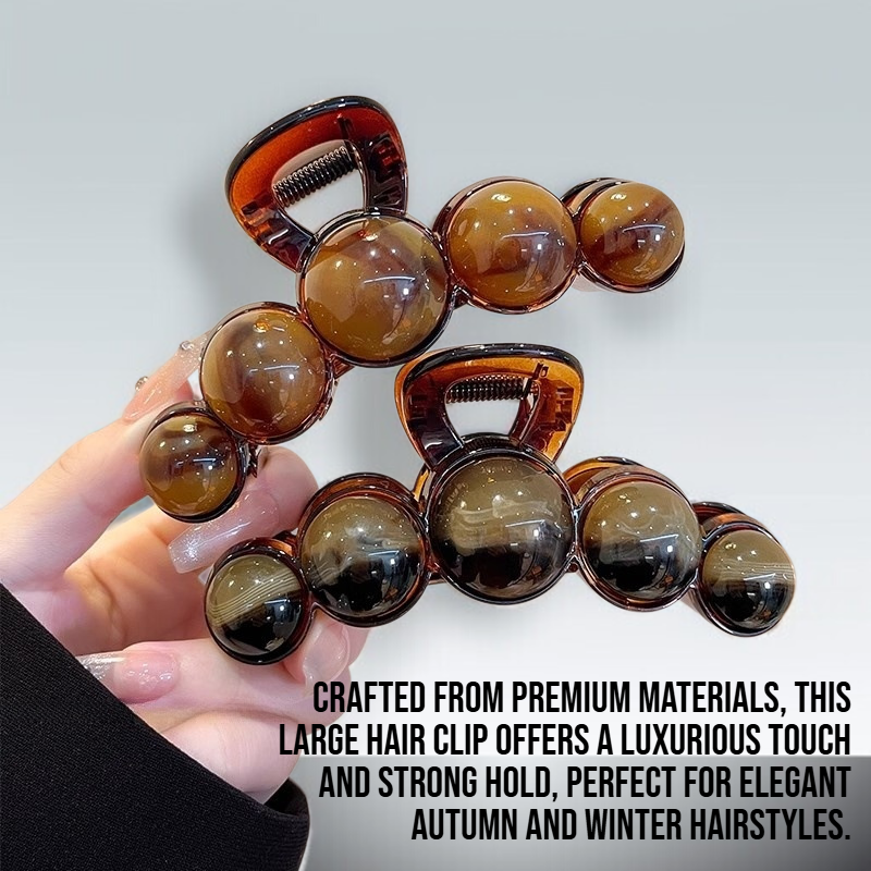 Autumn and winter high-end style large hair clip