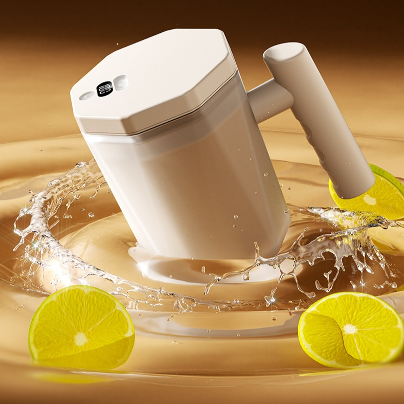 자동 스터링 컵 신제품 충전식 게으른 두유 셰이커 회전 물컵 전동 고급 커피컵