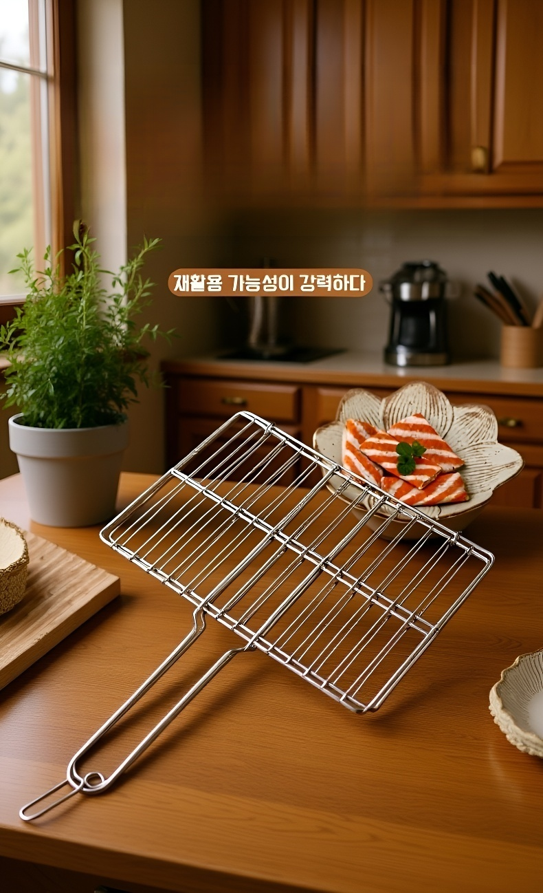 캠핑에 적합한 바베큐 도구