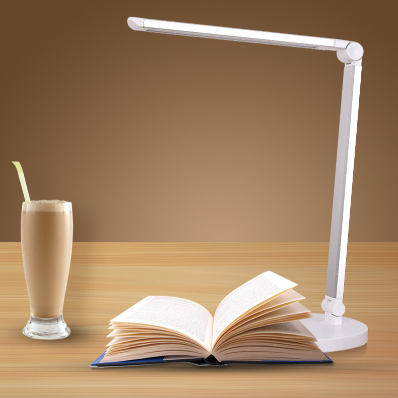 Lampe de bureau pliable tactile avec protection des yeux