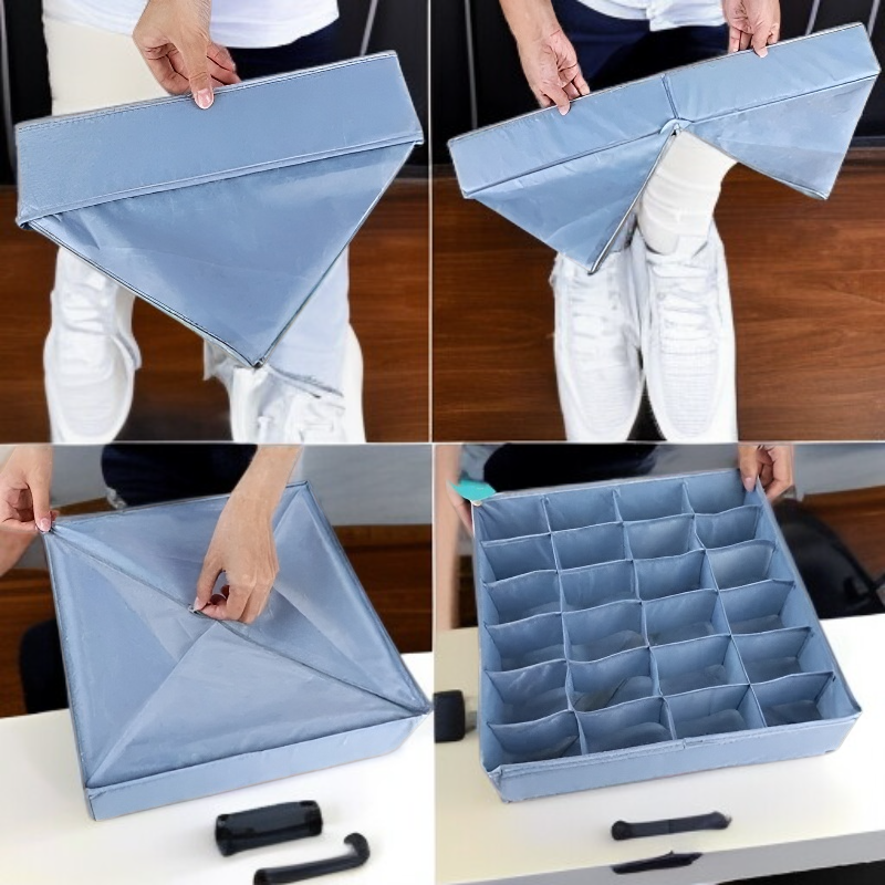 省スペース設計の収納ボックス