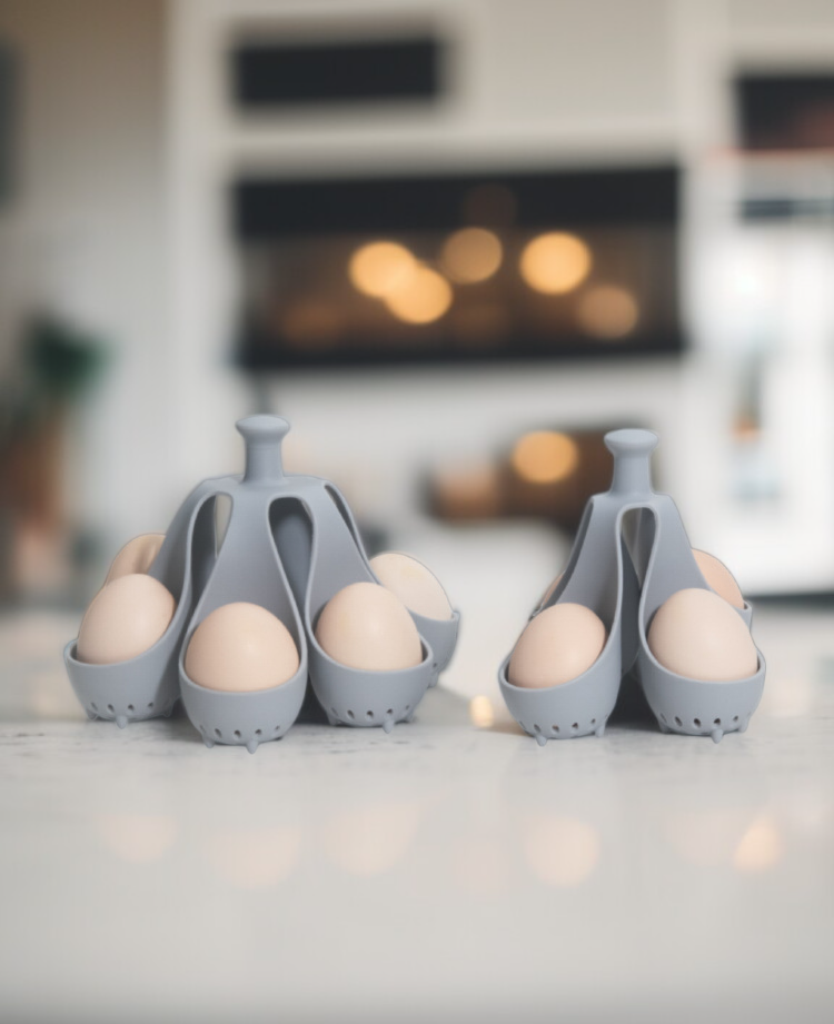 หม้อต้มไข่ซิลิโคนดีไซน์ทันสมัย