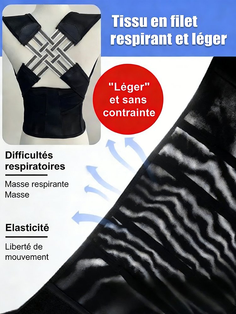 Correcteur de posture indispensable pour soins corporels