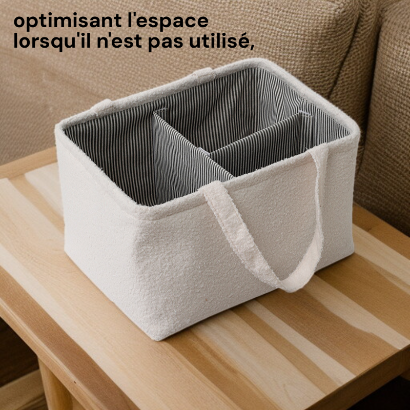 Boîte de rangement pliable