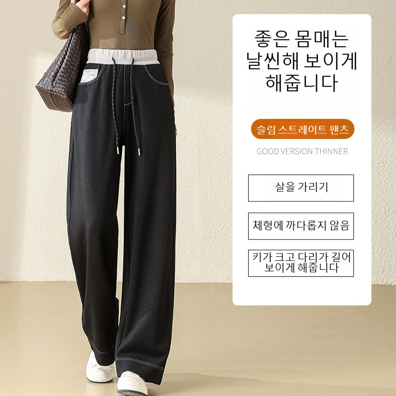 여자 청바지 허리 부분 확대 이미지