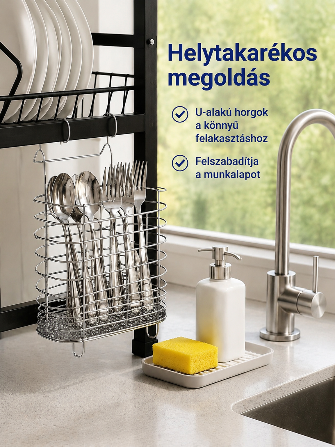 Többfunkciós evőpálcika tartó