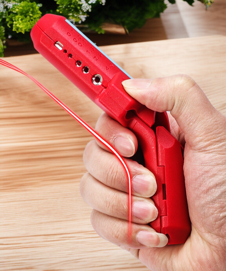 전선 케이블 박리 시범 이미지