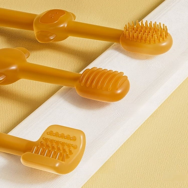 Gentle Silicone Toothbrush for Pets