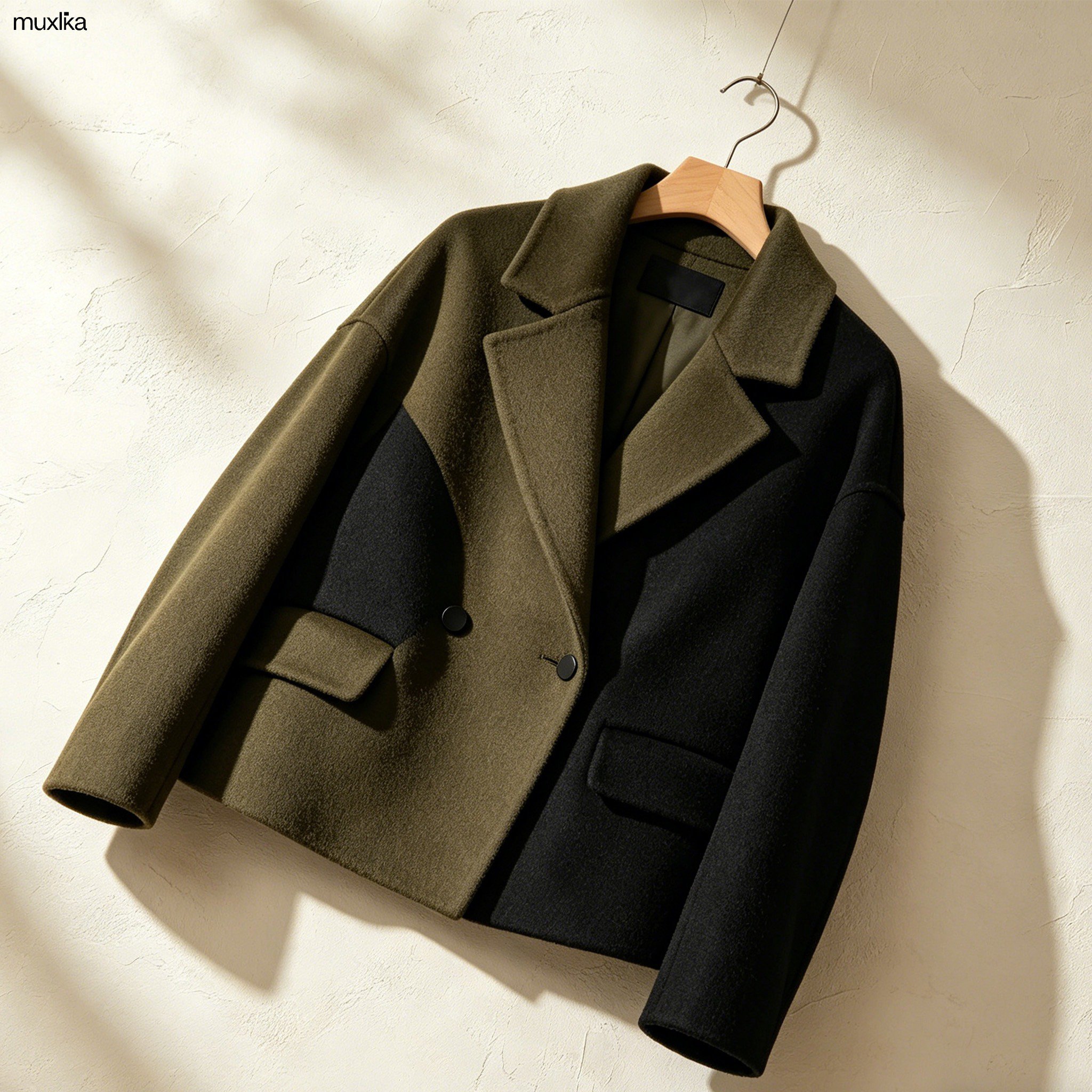 カジュアルなデニムジャケット全体写真