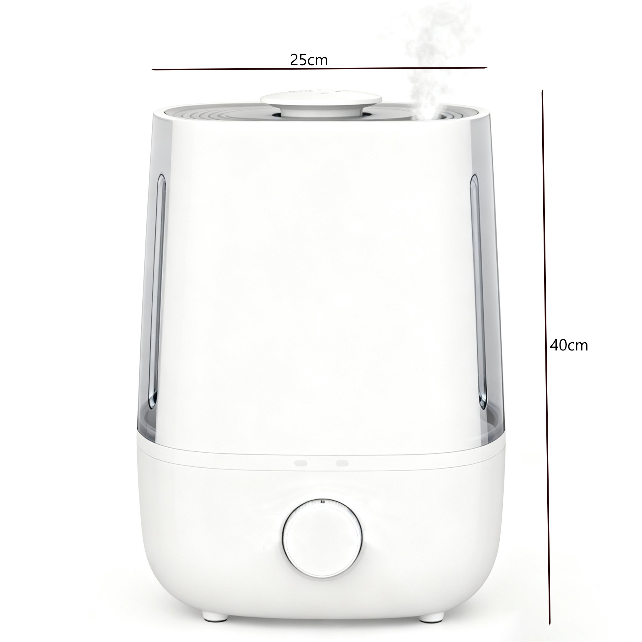 リビングに設置した静音型加湿器の使用イメージ