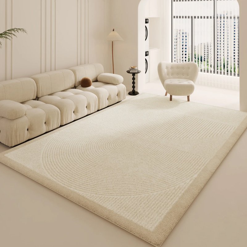 พรมห้องนั่งเล่นสไตล์โมเดิร์นเรียบง่าย