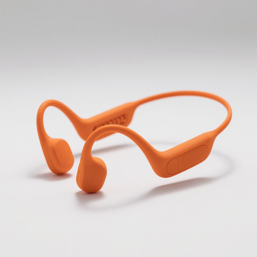 Lehká sportovní sluchátka s kostním vedením z titanové slitiny