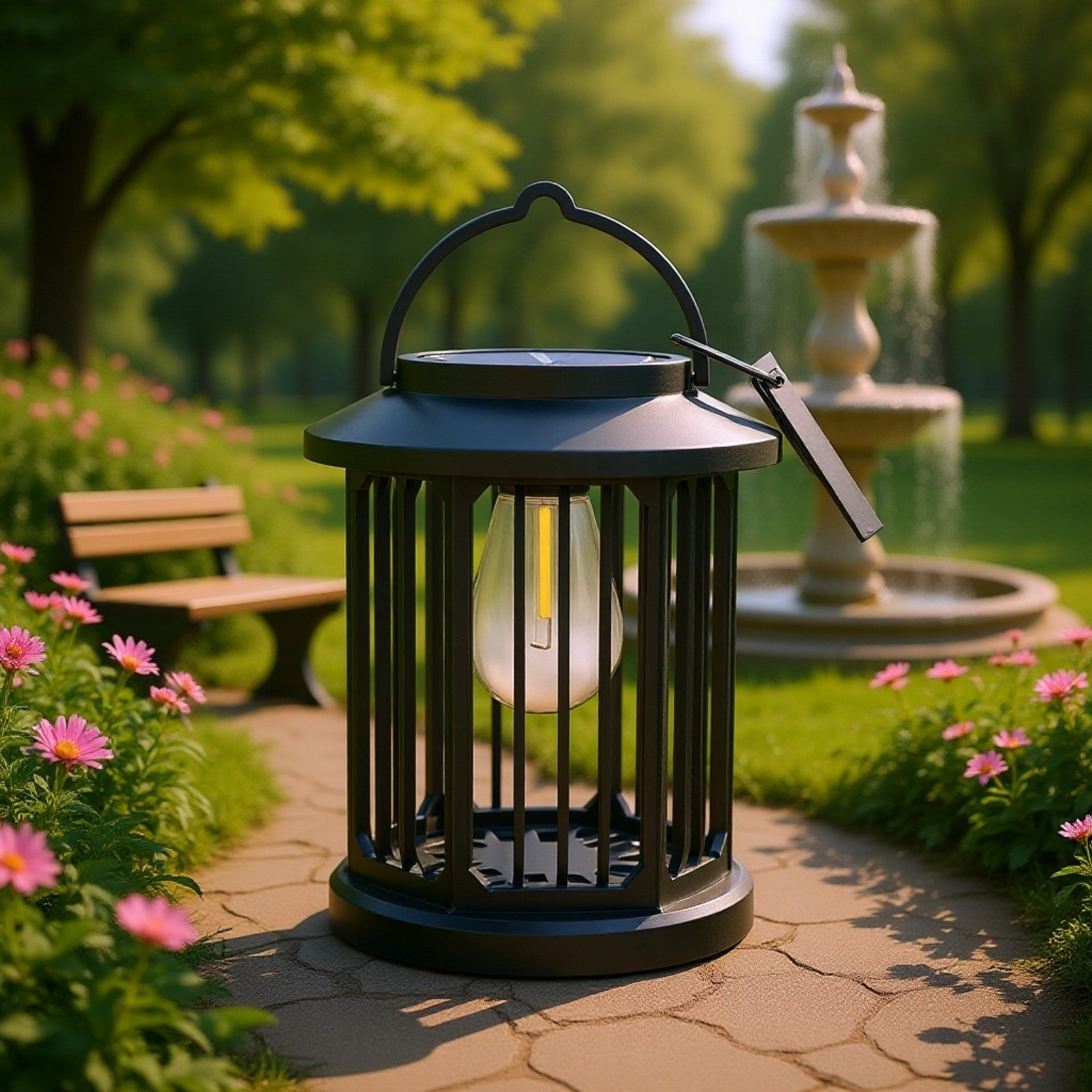 Zahradní osvětlení na solární energii